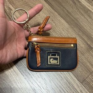 Dooney & Bourke Leather Keychain coin purse